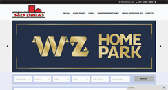 Desktop Screenshot of imobiliariasaodimas.com.br